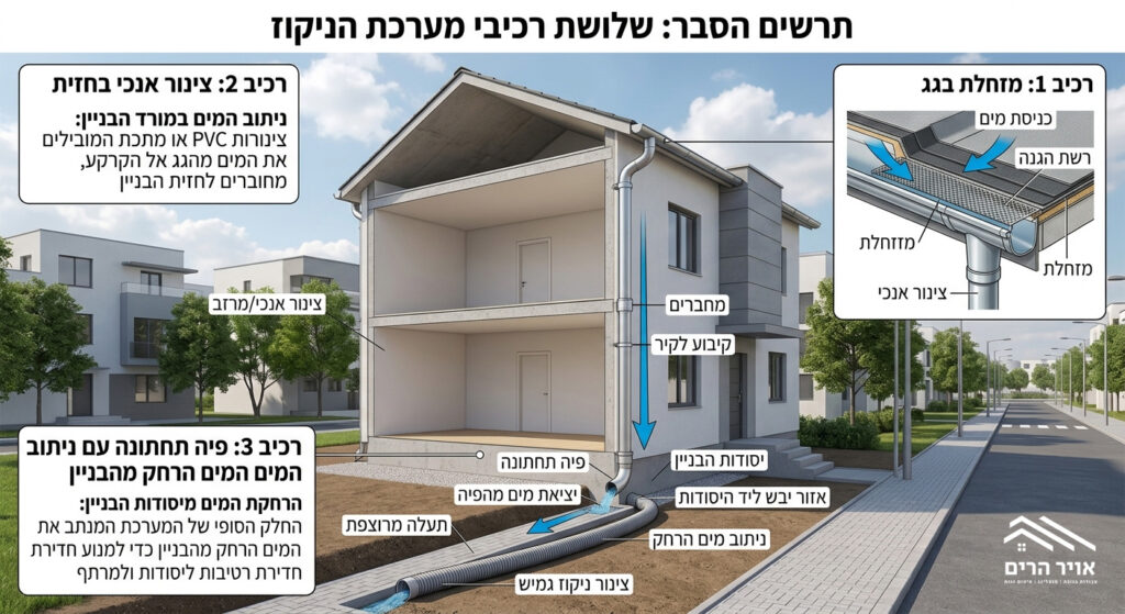 מרזב מערכת ניקוז