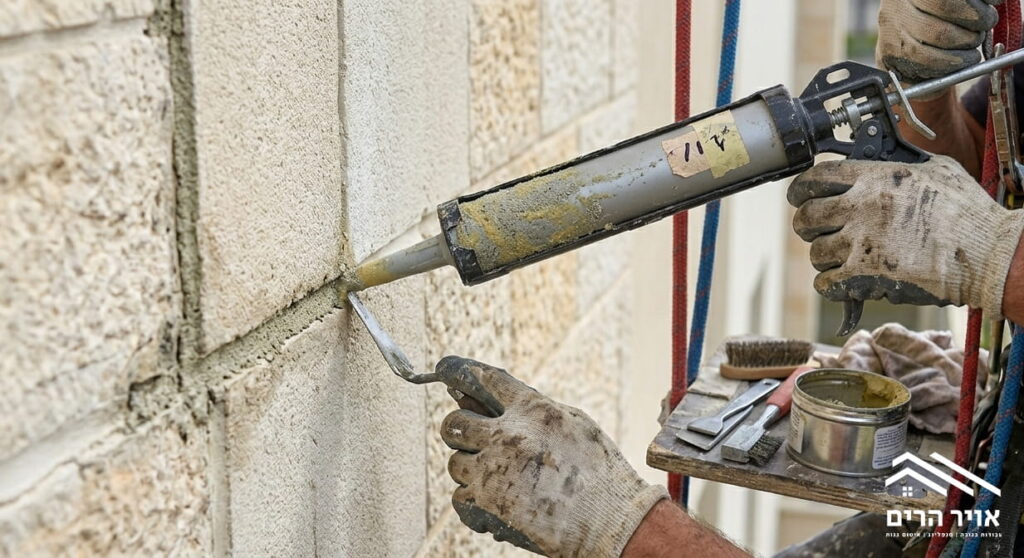 איטום כוחלה שיפוץ בניין משותף