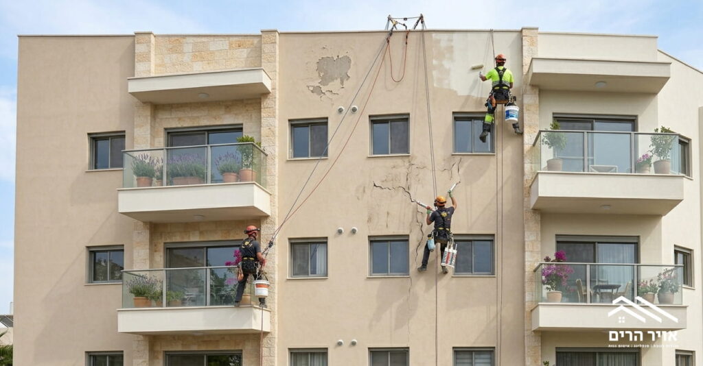 שיפוץ בניין משותף בסנפלינג
