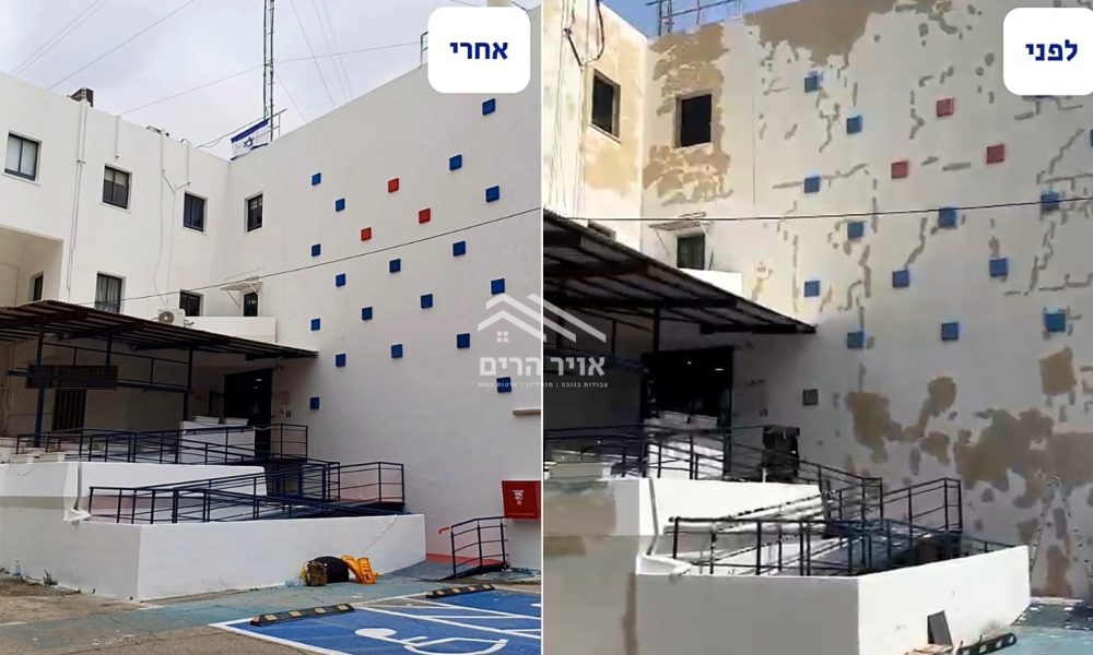 איטום קיר בסנפלינג